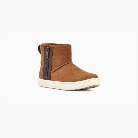 UGG Adler Brown Sneakers for Kids (NPSB86029)